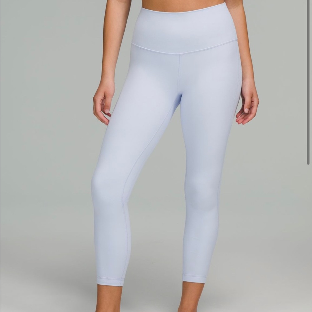 Pastel Blue Lululemon Leggings